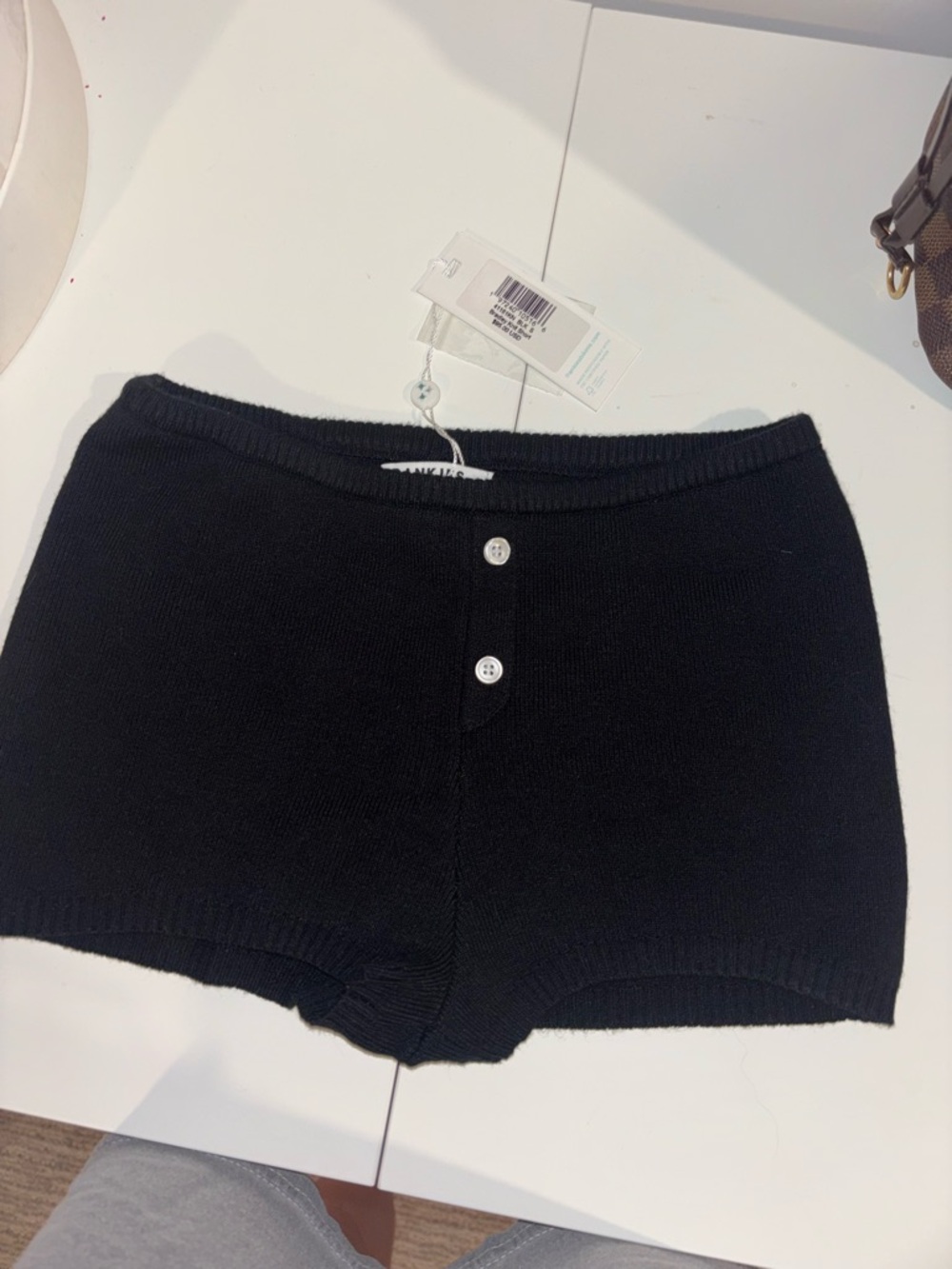 Knit shorts